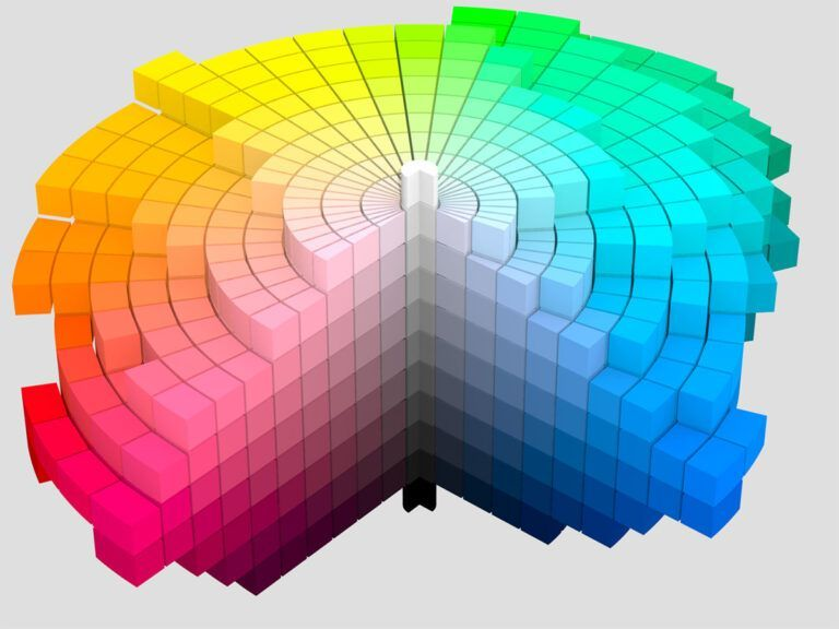Cây màu Munsell 3D — Hue, Value, Chroma