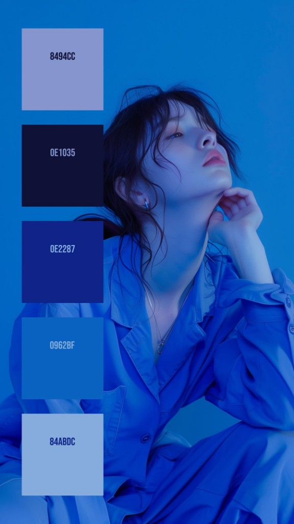 Triadic color scheme — primary colors balanced