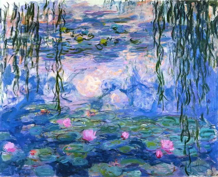 Van Gogh Starry Night color palette